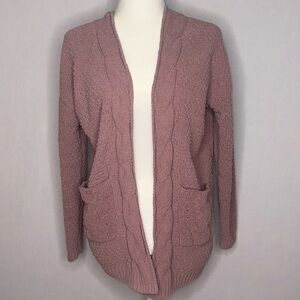 Mauve Cardigan Sweaters